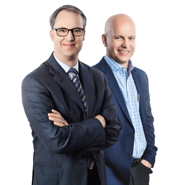 Frank Danielson et Ray Glicksohn Frank Danielson et Ray Glicksohn