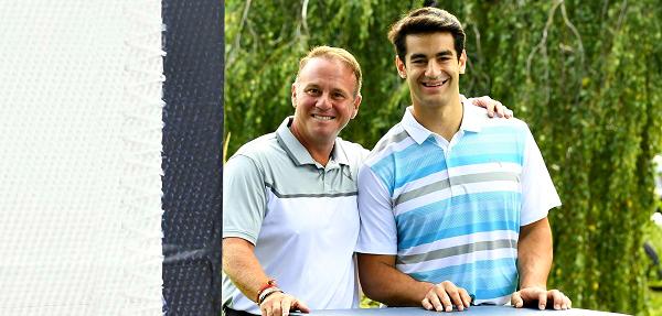 Assante Dorval President Peter Pomponio and Max Pacioretty Assante Dorval President Peter Pomponio and Max Pacioretty
