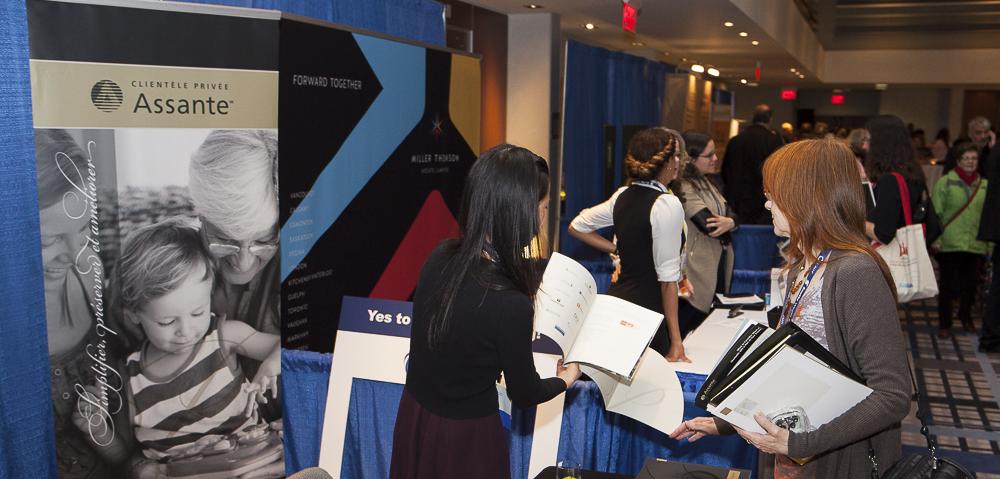 Assante Private Client trade show booth at CAGP 2017 Assante Private Client trade show booth at Canadian Association of Gift Planners' National Conference on Strategic Philanthropy 2017