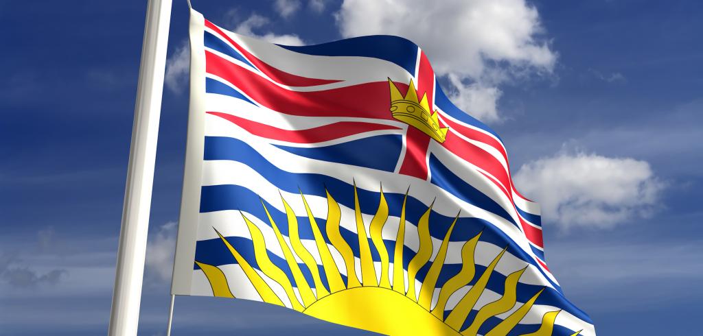British Columbia flag British Columbia flag