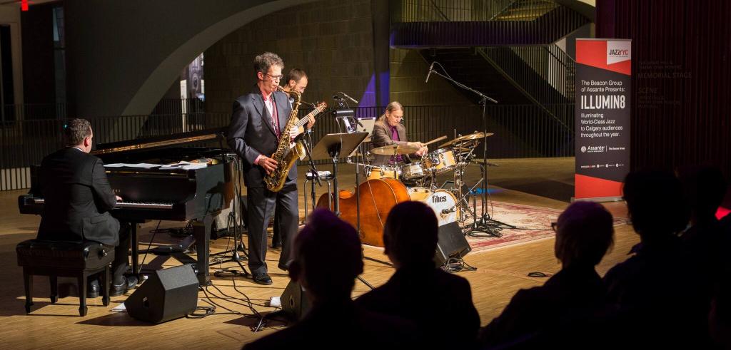 JazzYYC Illumin8 Series The Beacon Group of Assante are title sponsors of the JazzYYC Illumin8 Series