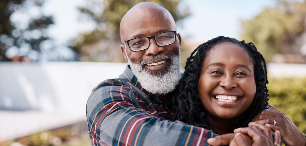 Black married couple