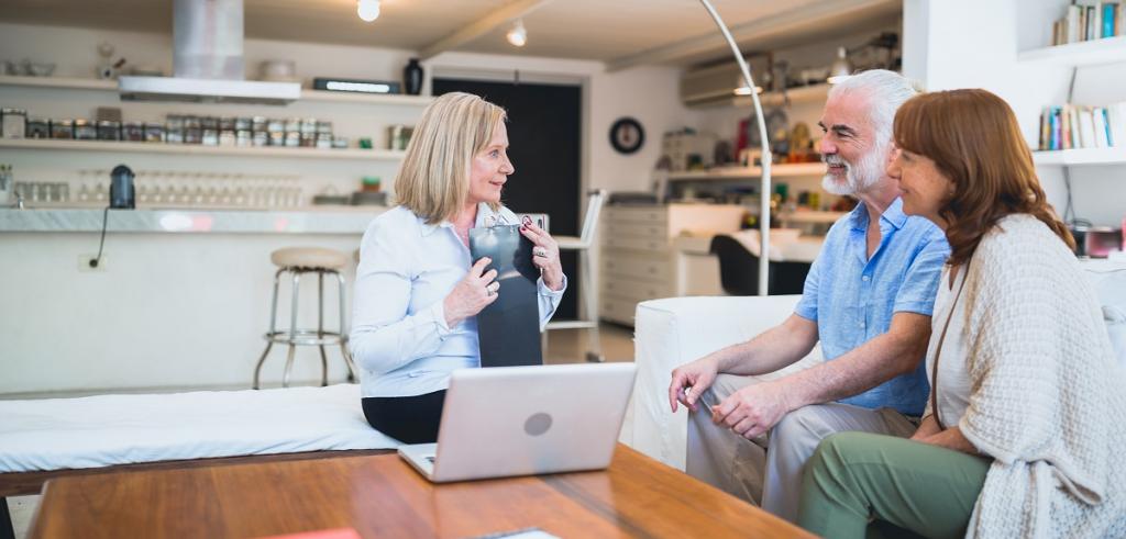 réunion client planification successorale avec les clients