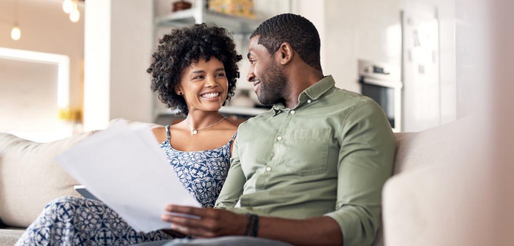 happy couple happy african american couple