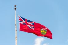 Drapeau d'Ontario