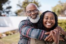 Black married couple