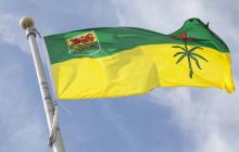 Provincial flag for Saskatchewan