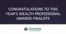 congratulating the 2020 wealth professional awards finalists